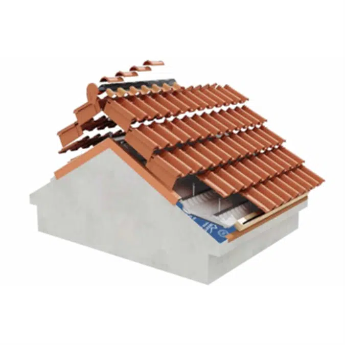 TECTUM PRO system insulation T397 140mm for Duna rooftile