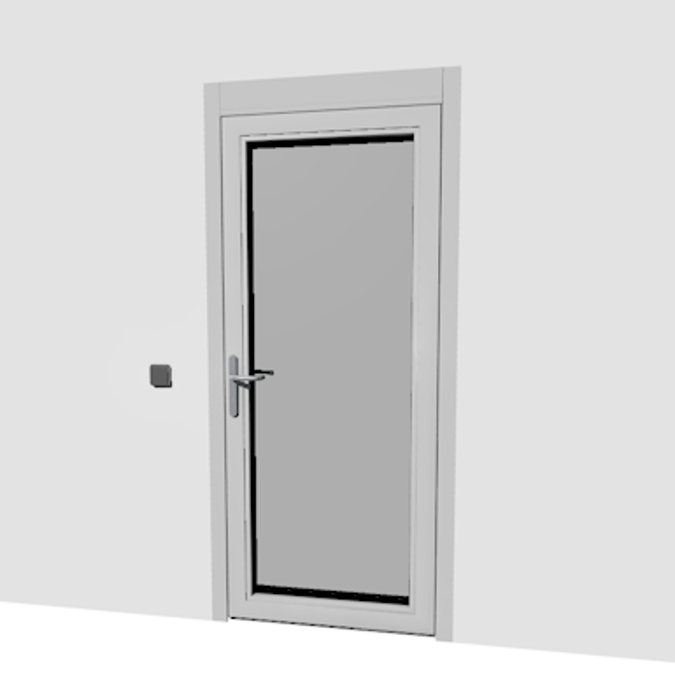 BIM-objekter – gratis download! Door with daytime function | BIMobject