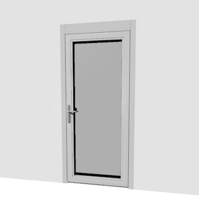 BIM objects Free download! Mechanical automatic locking door BIMobject