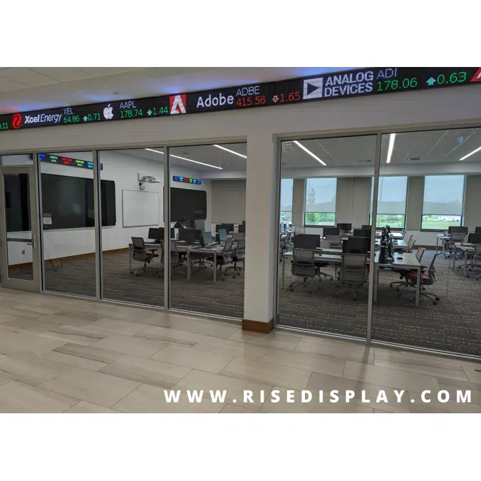 8.3 Inch Tall - 48 Pixel LED Ticker Display
