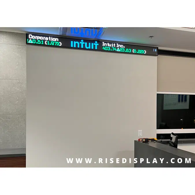 5.8 Inch Tall - 32 Pixel LED Ticker Display