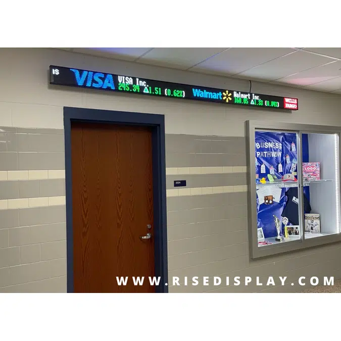 5.8 Inch Tall - 32 Pixel LED Ticker Display