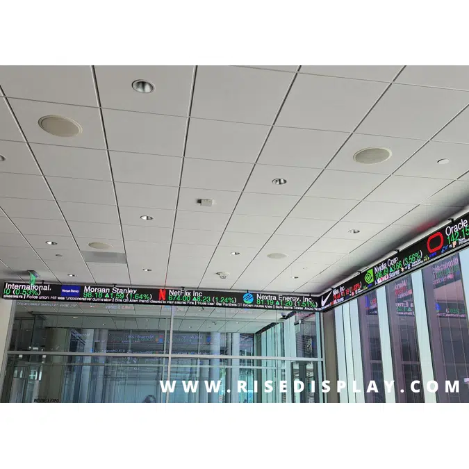 10.9 Inch Tall - 64 Pixel LED Ticker Display