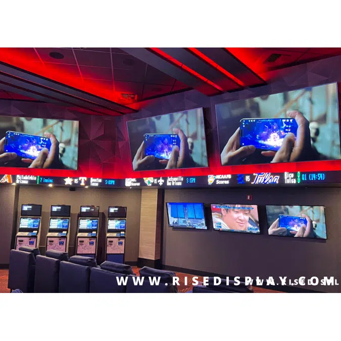 10.9 Inch Tall - 64 Pixel LED Ticker Display