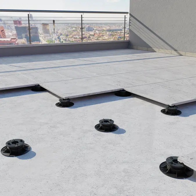 Supporti per pavimenti sopraelevati PP Level DUO MAXI