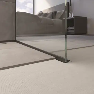 画像 Profiles for floor level showers Glass Profile