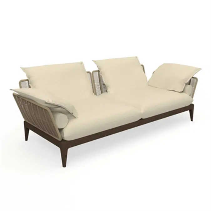 Cruise Teak 3 Seater Sofa