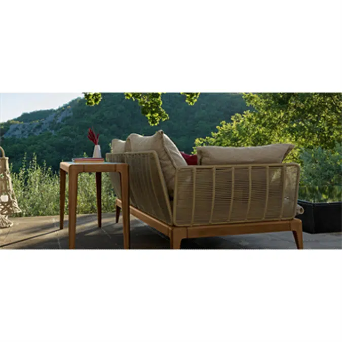 Cruise Teak 3 Seater Sofa