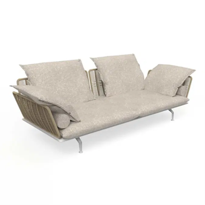 Cruise Alu 3 Seater Sofa