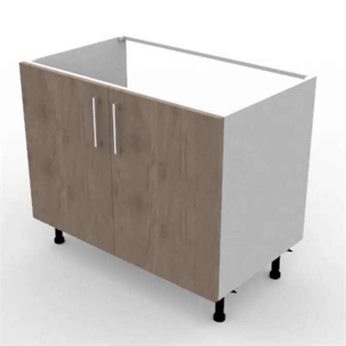 BIM objects - Free download! Pro Base Sink unit 1000 | BIMobject