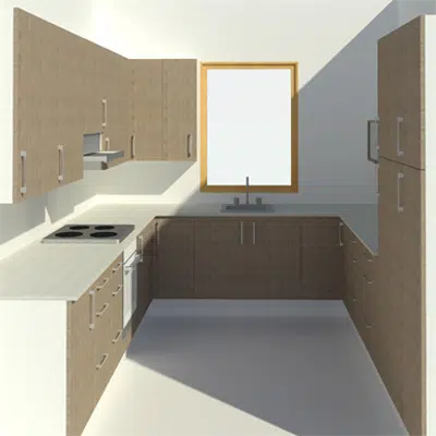 bild för Pro U-shaped kitchen showcase