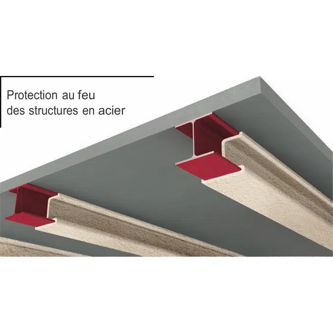 Fire proofing and acoustic correction spray-on powder | FIREPLASTER® PROJISO