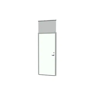 Imagem para Aluminum frame door ID sealed}