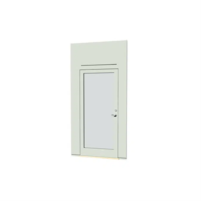 Single Door Glass