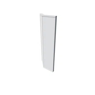 Image for Uniwall Corner 42 with molding 135