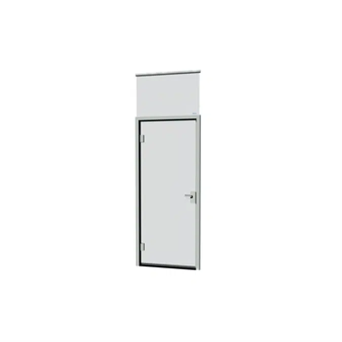 Aluminum frame door Fully Glazed