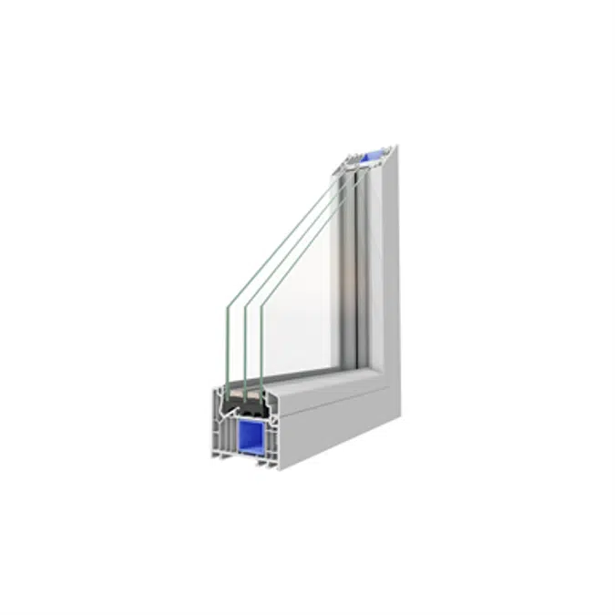 OKNOPLAST, window WINERGETIC STANDARD, fixed frame window