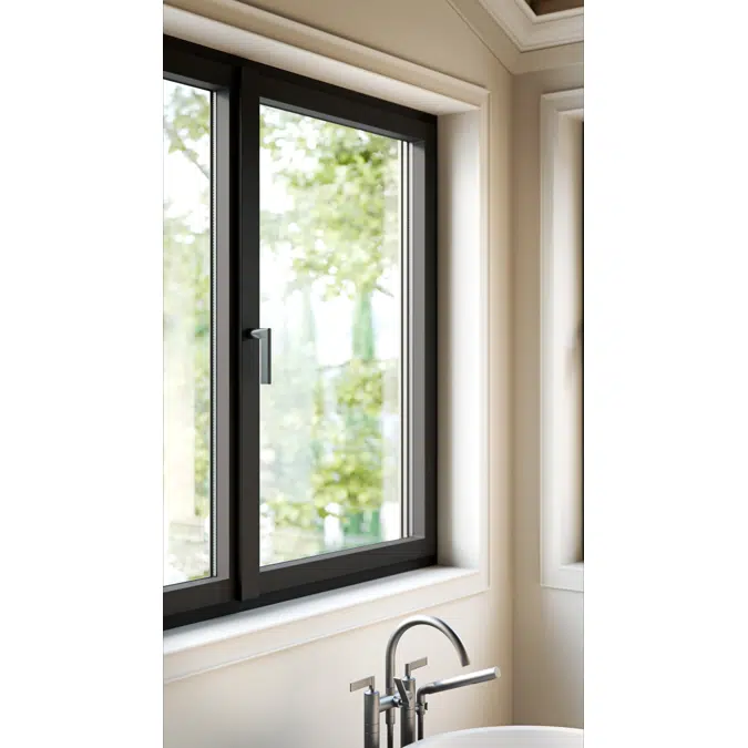 OKNOPLAST window PILAR, double-sash window - movable central mullion