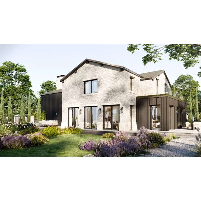 OKNOPLAST window PILAR, double-sash window - movable central mullion