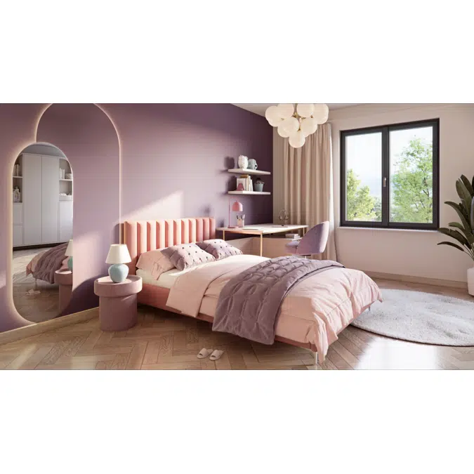 OKNOPLAST window PILAR, double-sash window - movable central mullion