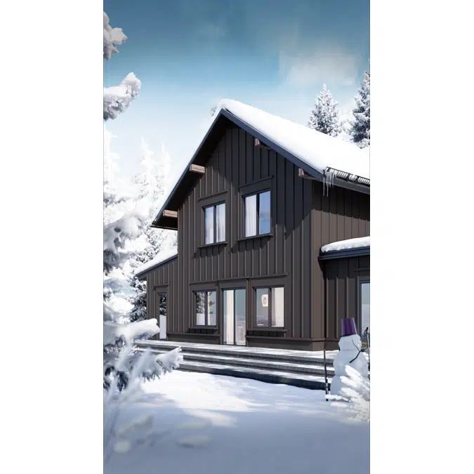OKNOPLAST window PILAR, double-sash window - movable central mullion