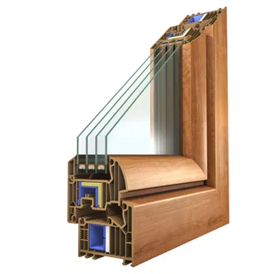 bilde for OKNOPLAST window WINERGETIC PREMIUM PASSIVE, single-sash window