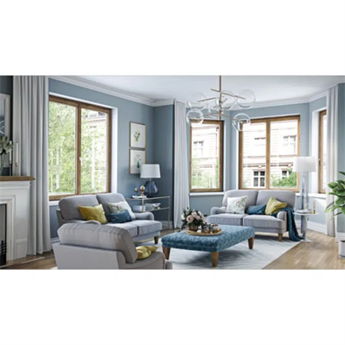 OKNOPLAST window PROLUX, single-sash window