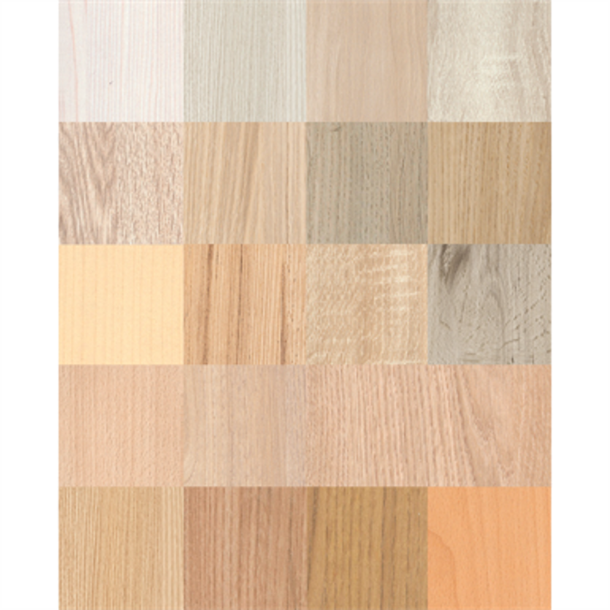 RESOPAL COORDINATED SURFACES woods - Melamine Faced Board (MFB/MFC)