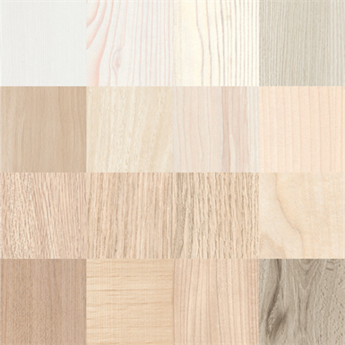 RESOPAL COLLECTION woods 1 - High Pressure Laminate (HPL) and Compact Laminate