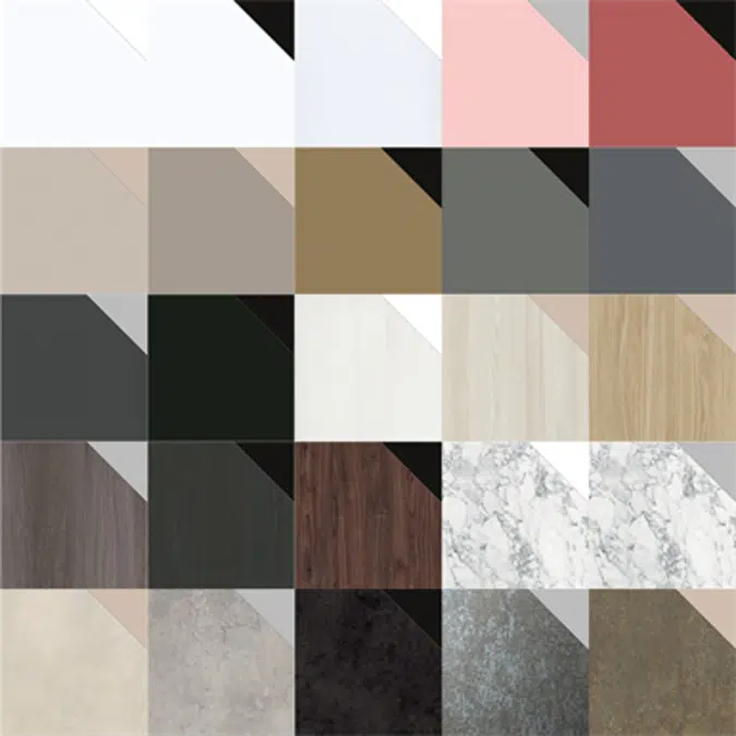 RESOPAL UNITY - Through-colour core High Pressure Laminate (HPL) and Compact Laminate