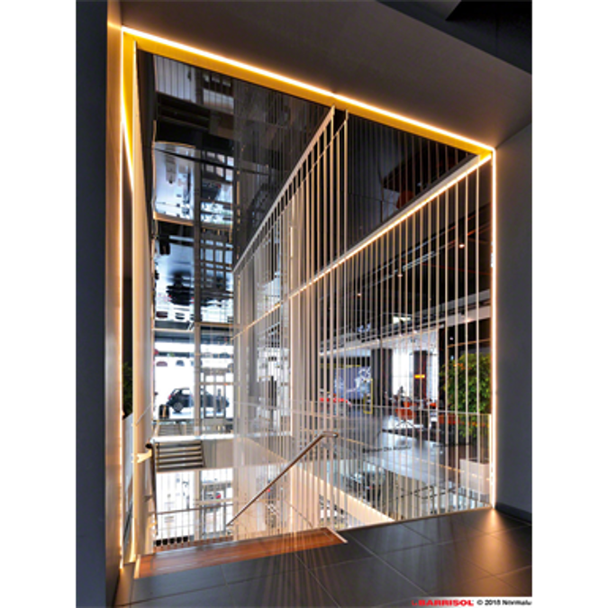 BIM objects - Free download! Acoustic Mirror Frame BMR 385-05 | BIMobject