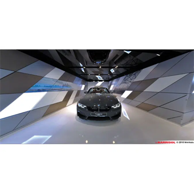 BIM objects - Free download! Acoustic Mirror Frame BMR 385-02 | BIMobject