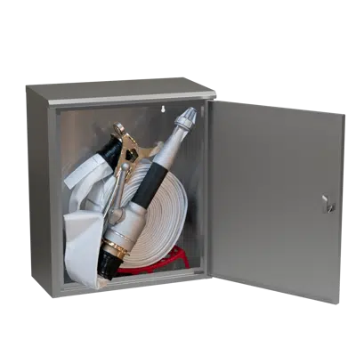 Зображення для 2/SPX FIRE HOSE SYSTEM FOR FIRE SERVICE USE DN 70 - "Murano Industrial" STAINLESS STEEL CABINET