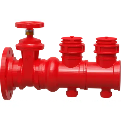画像 205/D-HV FIRE BRIGADE CONNECTION "All-In-One" UNDERGROUND - FLANGED