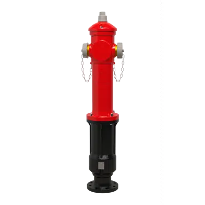 imagen para 66/D DRY BARREL PILLAR HYDRANT STYLE EUR - DN 100 X 2 OUTLETS - ALUMINUM CAPS