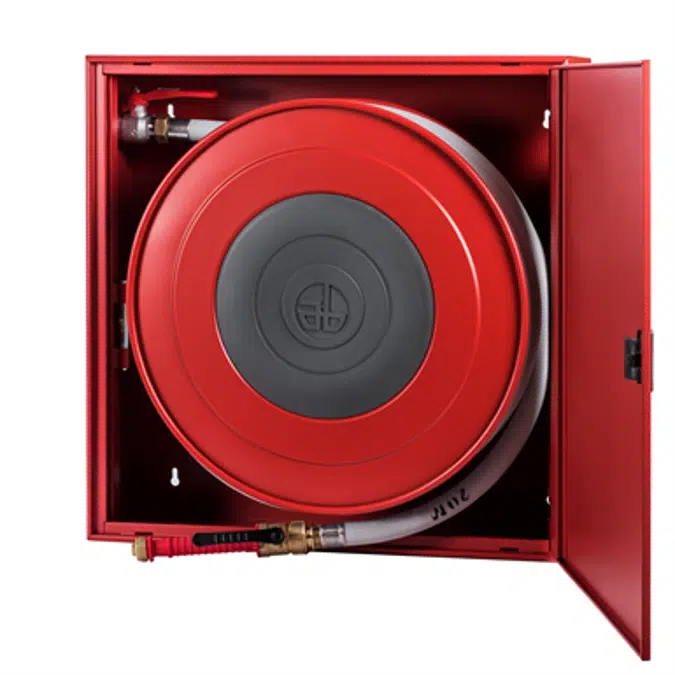 Fire hose reel wall-mounting type DN25 30m