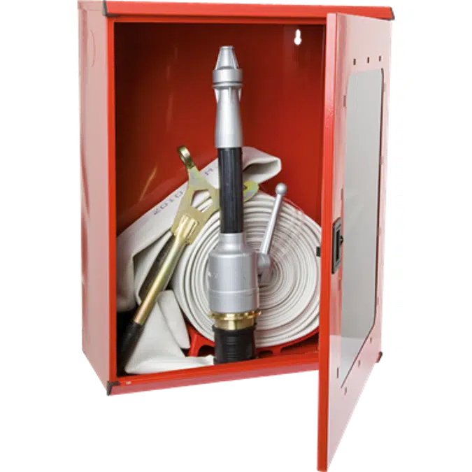 2/M FIRE HOSE SYSTEM FOR FIRE SERVICE USE DN 70 - "Electa" CABINET