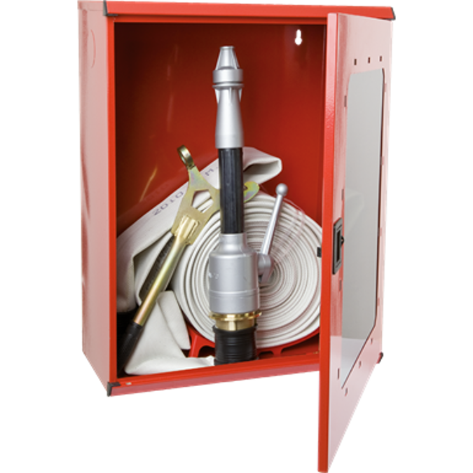 2/M FIRE HOSE SYSTEM FOR FIRE SERVICE USE DN 70 - "Electa" CABINET