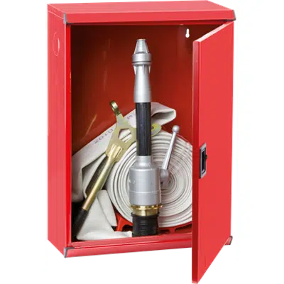 Image for 2/MP FIRE HOSE SYSTEM FOR FIRE SERVICE USE DN 70 - "Electa" METAL DOOR CABINET