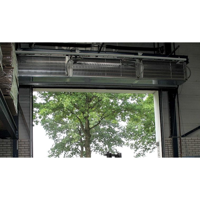 Electric Heated Industrial Air Curtain - IndAC2
