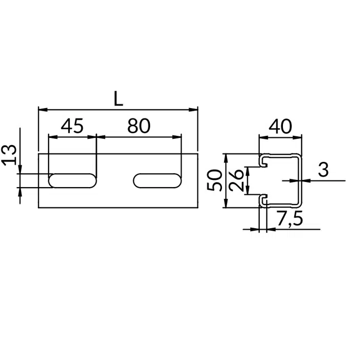 NICZUK Channel type 50