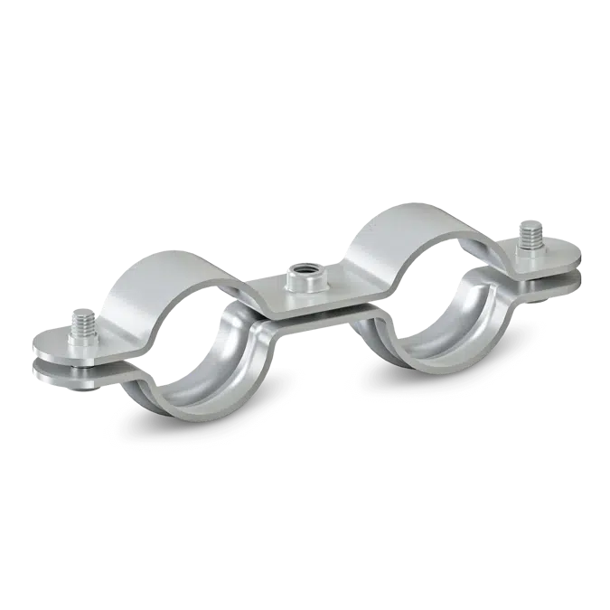 NICZUK Double pipe clamp UDZ