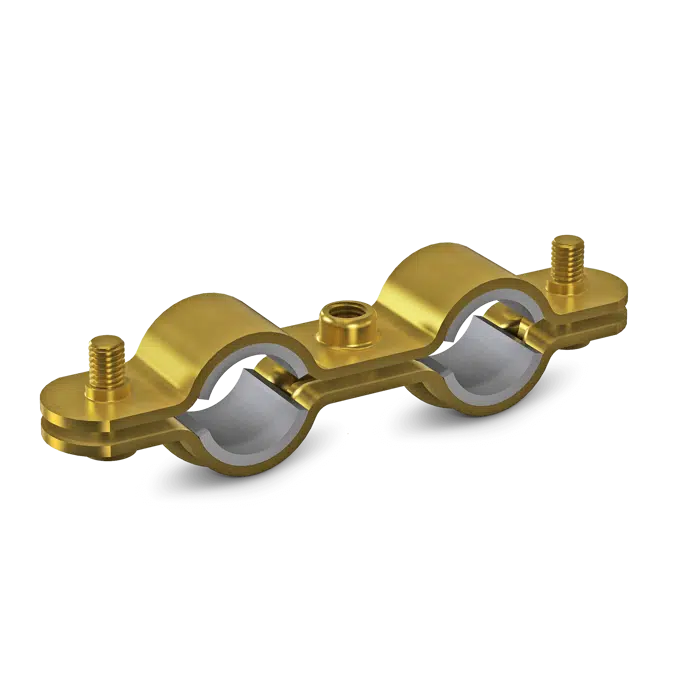 NICZUK Double pipe clamp UDGM