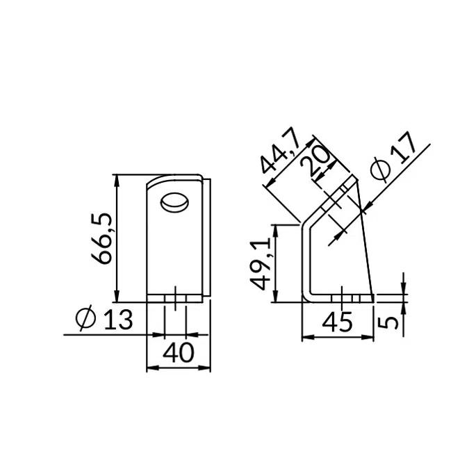 NICZUK Angle support DC
