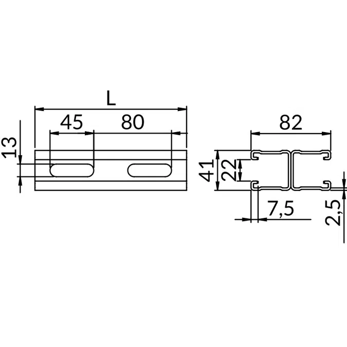 NICZUK Double channel type 41-D