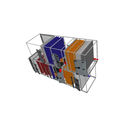 Зображення для Modular AHU AT4 38.000m³/h Wettergeschützt HRS