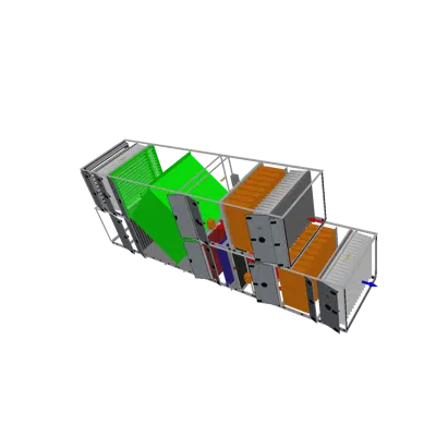 Image for Modular AHU AT4 35.000m³/h Weatherproof Platte