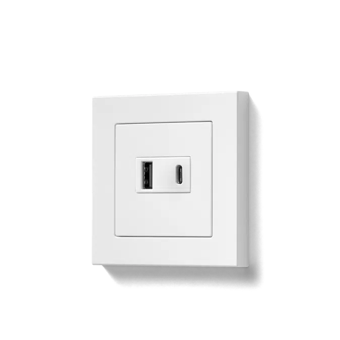 Gniazda SCHUKO® z ładowarką USB