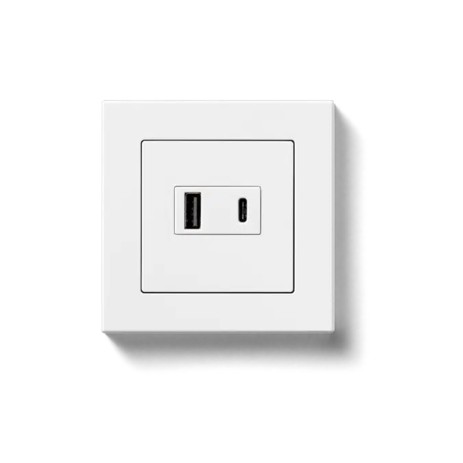 Gniazda SCHUKO® z ładowarką USB