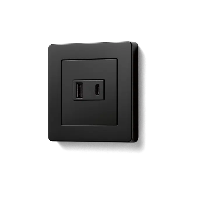 Gniazda SCHUKO® z ładowarką USB